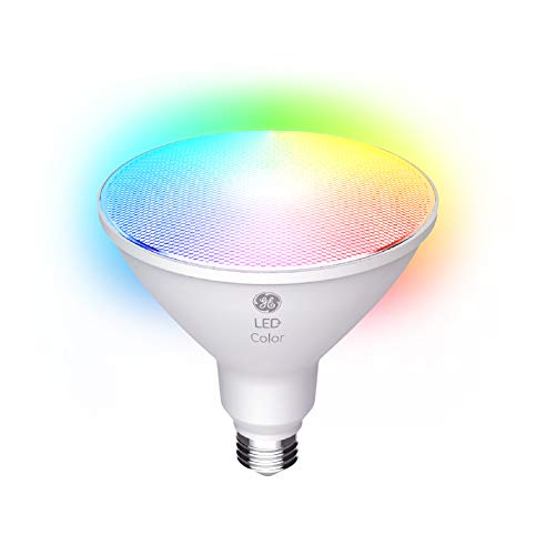 GE Lighting 93128353 - Bombilla LED con temporizador (90 W, cambio de color), color rojo