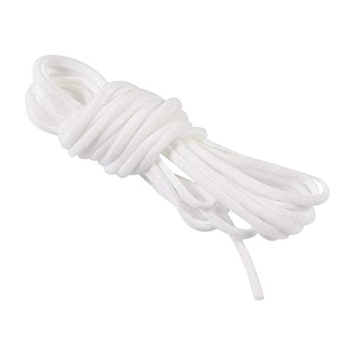 Goma para bandana bandana con alambre de la nariz doblado hecha a mano bandana elástica línea 4mm/50m