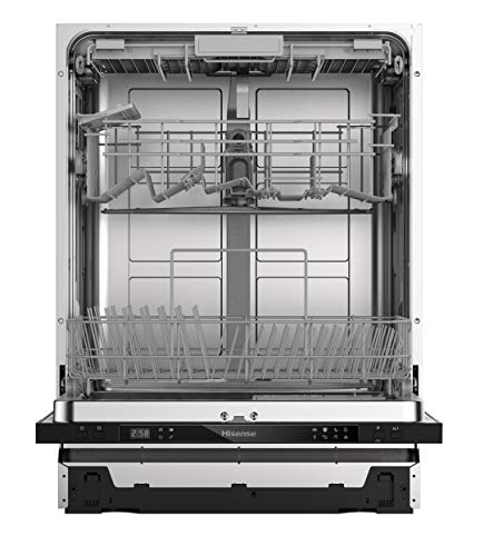 Hisense HV603D40 - Lavavajillas (completamente integrado, 60 cm, 14 medidas para cubiertos, protección completa contra desbordamiento) Hisense HV603D40 - Lavavajillas (completamente integrado, 60 cm, 14 medidas para cubiertos, protección completa contra desbordamiento)
