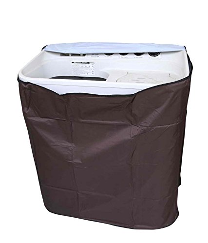 Kuber Industries impermeable y prueba de polvo lavadora cubierta para Semiautomático 6,5 kg modelo