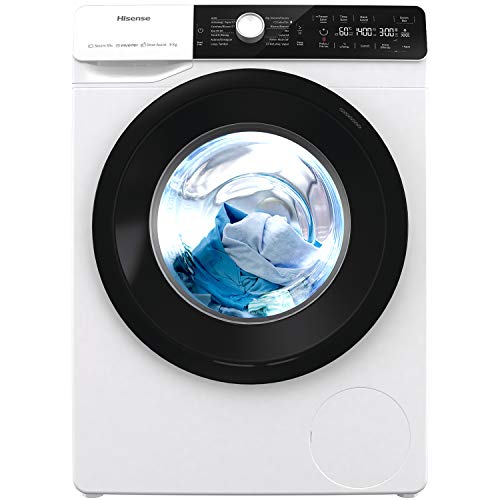 Lavadora Hisense WFGA80141VM, 8 kg, A+++, 1400 rpm, Inverter, Vapor, Dosis Assist Lavadora Hisense WFGA80141VM, 8 kg, A+++, 1400 rpm, Inverter, Vapor, Dosis Assist