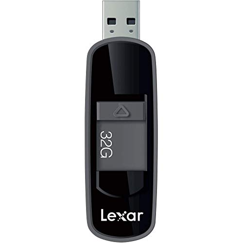 Lexar, LJDS75-32GABEU, Memoria USB 3.1 de 32 GB, Negro