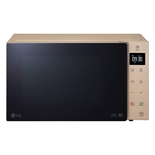 LG MH6535GISA Grill Smart Inverter Microondas 1000 W, Grill 900 W, Micro+Grill 1450 W, 25 litros de capacidad, Display LED, Plato interior 292 mm, Ash Blonde LG MH6535GISA Grill Smart Inverter Microondas 1000 W, Grill 900 W, Micro+Grill 1450 W, 25 litros de capacidad, Display LED, Plato interior 292 mm, Ash Blonde