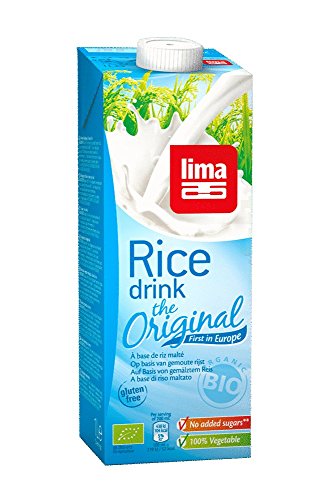 Lima - Leche de arroz - Original - 1 l - , Pack de 6