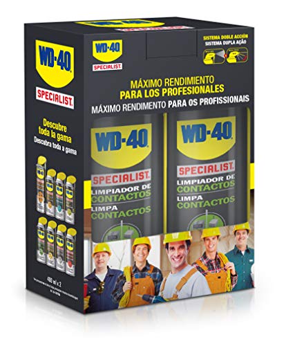 Limpiador de contactos - WD-40 Specialist 400ml - Pack de 2 unidades