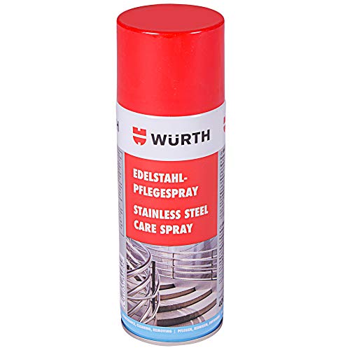 Limpiador para acero inoxidable Würth saBesto spray 400 ml