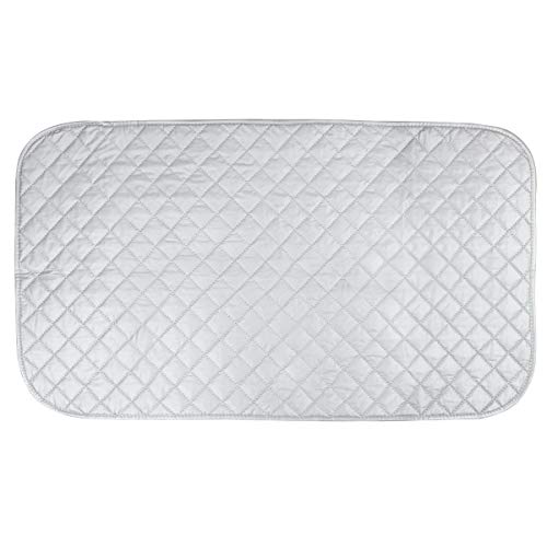 Manta de Tablas Planchar Portátil Cubierta de Almohadilla Resistente Calor para Lavadora Plancha Socialme 48 * 85 cm