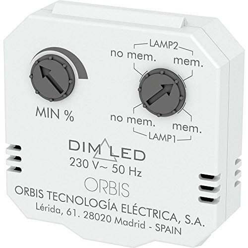 Orbis Regulador de Luminosidad Dimer Dim Led