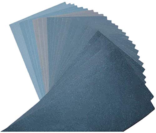 Papel De Lija, 400 a 3000 Grit Surtido,Húmedo o Seco, Para Muebles de Acabado, Pulido Automotriz, Mejoras para el Hogar, Muebles de Madera de Acabado, Madera Acabado de Turing (27 Pieza) Papel De Lija, 400 a 3000 Grit Surtido,Húmedo o Seco, Para Muebles de Acabado, Pulido Automotriz, Mejoras para el Hogar, Muebles de Madera de Acabado, Madera Acabado de Turing (27 Pieza)