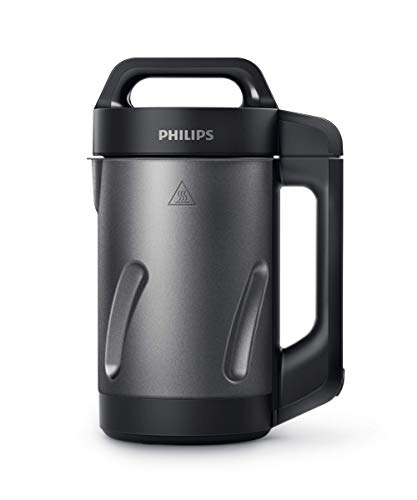 Philips HR2204/80 - Licuadora térmica, negra, 1,2 litros, 1000 vatios Philips HR2204/80 - Licuadora térmica, negra, 1,2 litros, 1000 vatios