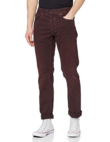 REPLAY Grover Jeans Rectos, Rojo (Bordeaux 10), W30/L30 (Talla del Fabricante: 30) para Hombre