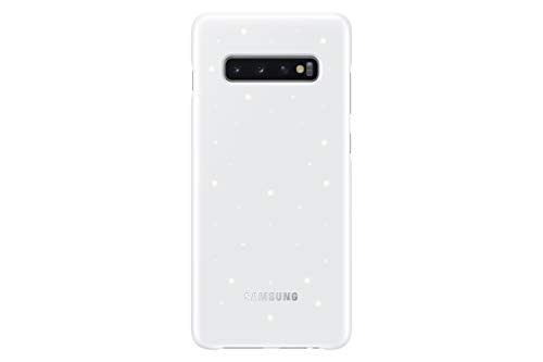 Samsung Led Cover, funda oficial para Samsung Galaxy 10+, color blanco