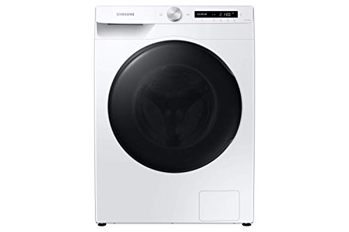 Samsung WD10T534DBW/S3 Lavasecadora Estándar Serie 5 10,5kg/6kg con tecnología de Inteligencia Artificial, B, Carga Frontal, Color Blanco, Tecnología EcoBubble, Motor Digital Inverter, AirWash Samsung WD10T534DBW/S3 Lavasecadora Estándar Serie 5 10,5kg/6kg con tecnología de Inteligencia Artificial, B, Carga Frontal, Color Blanco, Tecnología EcoBubble, Motor Digital Inverter, AirWash