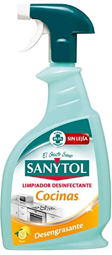 Sanytol - Limpiador desinfectante de cocinas, Spray 750ml