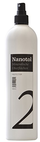 Scellement de pierre/Protecteur Nanotol Liquide pour surfaces minérales - Scellant nanotechnologique pour pierres à pores ouverts (500ml - 10m²)