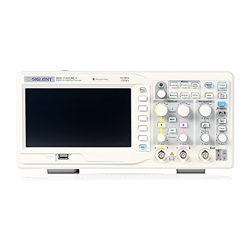 Siglent SDS1102CML+ Digital Storage Oscilloscope, 100MHz, 7'' TFT-LCD Display by Siglent