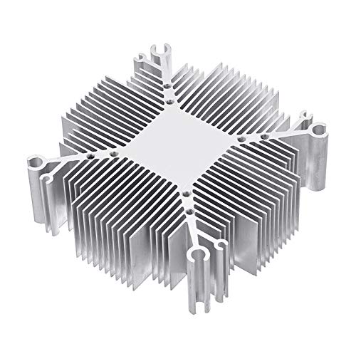 SUNXK 20W-100W DIY Disipador de calor radiador de aluminio de refrigeración para chip LED COB SUNXK (tamaño: 92 x 30 mm)