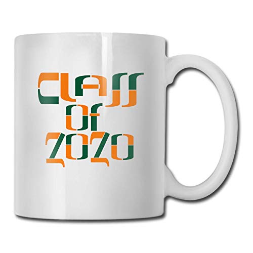 UMiami Class Of 2020 Taza de café Taza de té de cerámica para oficina y hogar Taza perfecta.
