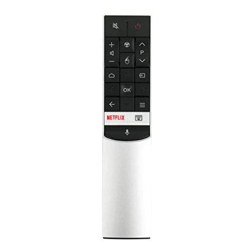 VINABTY ARC602S JUR1 Control Remoto para TCL búsqueda por Voz Netflix Android Smart 4K UHD LED TV LCD 49C2US 65C2US U55C7006 55C2US U65C7006 U49P6046 U55P6046