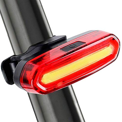 ZGHYBD 6 Modes LED Bicycle Cycling Tail Light Easily Clips on Cycling Safety Warning Light Night Optimum Cycling Safety Warning Light