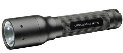 Zweibrüder LED Lenser P5 - Linterna (Mano, Negro, LED, 105 lm, 130m, AA)