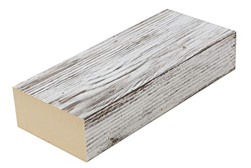 2 VIGAS ECONOMICAS 11x5x1.30 M IMITACION MADERA DECORATIVA DE POLIESTIRENO 1.3 M (blanco decapado) 2 VIGAS ECONOMICAS 11x5x1.30 M IMITACION MADERA DECORATIVA DE POLIESTIRENO 1.3 M (blanco decapado)