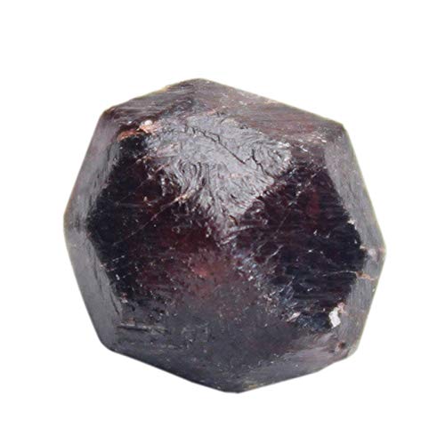 ACAMPTAR Piedra áspera de Granate Natural Partícula Grande Muestra Mineral de Materia Prima Maceta de Tanque de Peces Mineral de Cristal