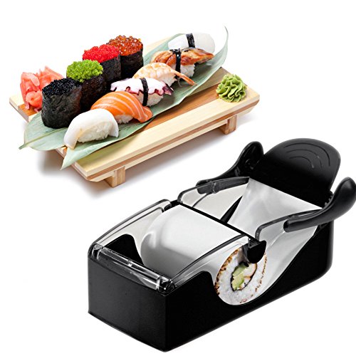 Binnan DIY Máquina Cortadora de Rodillos para Hacer Sushi Rollo, Kit del Fabricante Fácil y Divertido Cocina con Adecuado para Principiantes y Niños.