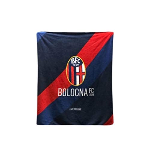 Bologna Fc 1909 - Manta con Logotipo Bologna FC Unisex – Adulto, Rojo, Sin Size