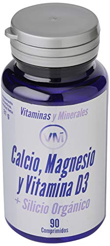 Calcio Magnesio Vitamina D3 Silicio Orgánico - Ynsadiet 90 unidades