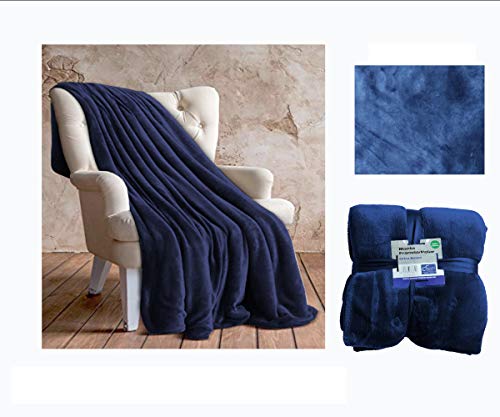 Comercial Candela Manta Polar de Franela 100% Microfibra Extra Suave | Manta Polar de Felpa Color (Azul, 130_x_160_cm) Comercial Candela Manta Polar de Franela 100% Microfibra Extra Suave | Manta Polar de Felpa Color (Azul, 130_x_160_cm)