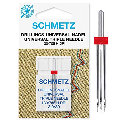Drilling Schmetz aguja 130/705 horas DRI - 3,0 x 80 ideal para puntadas de adorno