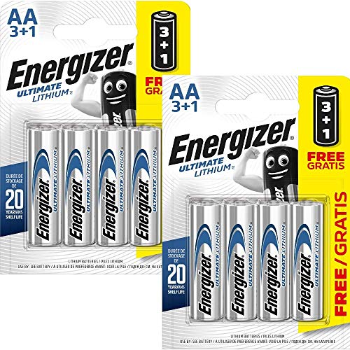 Energizer AA Lithium Ultimate batería x8