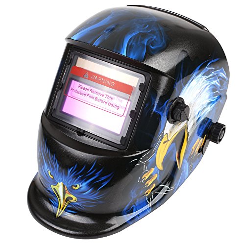 FIXKIT Careta de Soldar Automatica con Gran Campo Visual, Mascara de Soldar Automatica para MIG / MAG / TIG / Esmerilado / Soldadura por Arco / Corte por Plasma, Certificación CE/RoHS FIXKIT Careta de Soldar Automatica con Gran Campo Visual, Mascara de Soldar Automatica para MIG / MAG / TIG / Esmerilado / Soldadura por Arco / Corte por Plasma, Certificación CE/RoHS