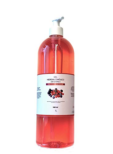 Gel hidroalcohólico aroma FRUTOS DEL BOSQUE- 1 Litro