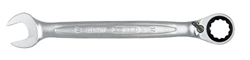 KS Tools 503.4613 Llave combinada con carraca reversible Gear (entrecaras 13 mm), 13mm
