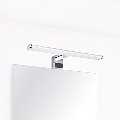 Lampara Aplique Cuarto de Pared Espejo LED Cuarto de Baño Pinza en Espejo 8W 40CM IP44 Impermeable 3 en 1 Instalaciones 700Lm Luz Natural 4000K No Regulable Lot de 1 de Enuotek Lampara Aplique Cuarto de Pared Espejo LED Cuarto de Baño Pinza en Espejo 8W 40CM IP44 Impermeable 3 en 1 Instalaciones 700Lm Luz Natural 4000K No Regulable Lot de 1 de Enuotek