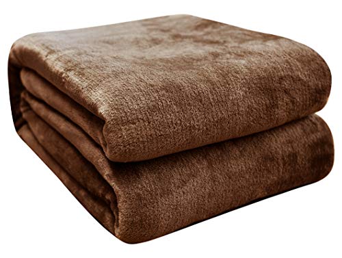 Manta de Microfibra Color sólido, Mantas para Sofás, Suave, Microfibre Extra Suave, Multifuncional para sofá, Cama, Viajes, Viajes, Adultos, niños, Animales, Marrón 130 X 160 cm Manta de Microfibra Color sólido, Mantas para Sofás, Suave, Microfibre Extra Suave, Multifuncional para sofá, Cama, Viajes, Viajes, Adultos, niños, Animales, Marrón 130 X 160 cm