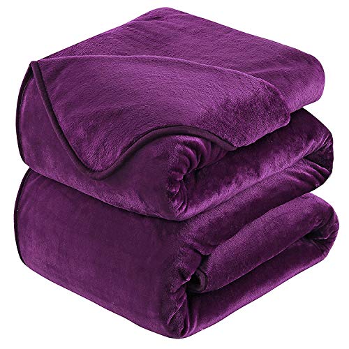 Mantas para Sofa 220x240 cm Púrpura ,Mantas para Cama de Franela Reversible,Mantas Ligeras de 100% Microfibra - Fácil De Limpiar - Extra Suave Cálido Mantas para Sofa 220x240 cm Púrpura ,Mantas para Cama de Franela Reversible,Mantas Ligeras de 100% Microfibra - Fácil De Limpiar - Extra Suave Cálido