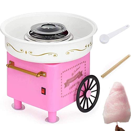 Máquina de algodón de azúcar para niños, Nostalgia, fabricación de Bricolaje, máquina eléctrica para Hacer Hilo de Caramelo, máquina de malvavisco, Kit de máquina de algodón de azúcar para encimera Máquina de algodón de azúcar para niños, Nostalgia, fabricación de Bricolaje, máquina eléctrica para Hacer Hilo de Caramelo, máquina de malvavisco, Kit de máquina de algodón de azúcar para encimera