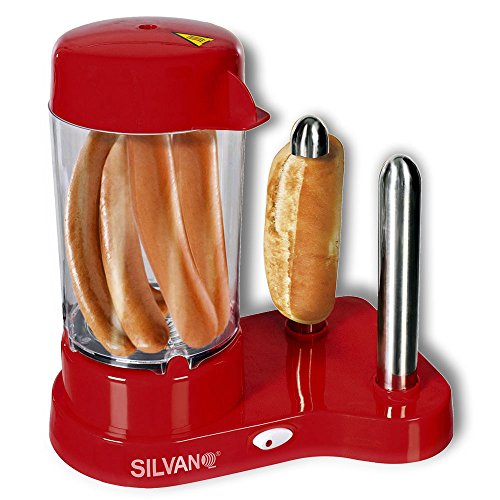Máquina de hacer perritos calientes || Cocina las salchichas y tuesta el pan || 450 W Máquina de hacer perritos calientes || Cocina las salchichas y tuesta el pan || 450 W