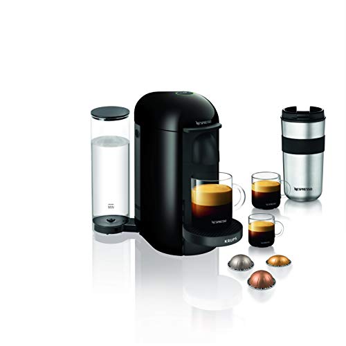 Nespresso Vertuo XN9038 - Máquina de café expreso de Krups, cápsulas Vertuo System, color negro
