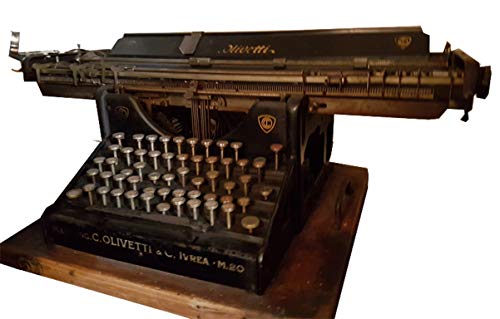 Olivetti Máquina de Escribir de Época M20 años '30 usada de colección Raras