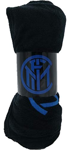 Only4fan S.r.l. Manta/Plaid FC Internazionale Milano, sin género, Negro, única