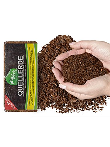 Pflanzwerk® Macetero Tierra Mantillo Tierra para macetas 20 Litro *100% ORGÁNICO* *100% Libre DE TURBA* *Producto DE Calidad*