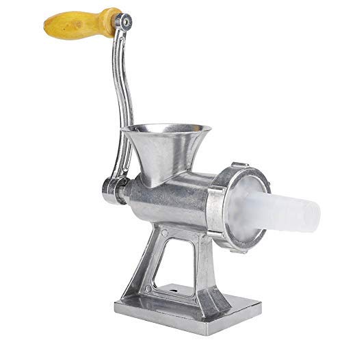 Picadora de carne manual para cocina doméstica Máquina picadora de carne picadora carne cocina casera Rápida y sin esfuerzo para todas las carnes, verduras, ajo, frutas, etc.(Máquina de picar carne) Picadora de carne manual para cocina doméstica Máquina picadora de carne picadora carne cocina casera Rápida y sin esfuerzo para todas las carnes, verduras, ajo, frutas, etc.(Máquina de picar carne)