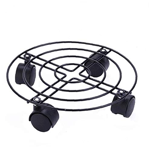 Planta de metal Caddie Deber de plantas en maceta hierro pesado pie con ruedas Ronda Tiesto rack en los rodillos del carro en las ruedas de la carretilla cubierta al aire libre plantador rueditas Planta de metal Caddie Deber de plantas en maceta hierro pesado pie con ruedas Ronda Tiesto rack en los rodillos del carro en las ruedas de la carretilla cubierta al aire libre plantador rueditas