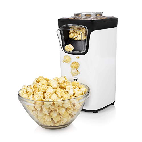Princess 01.292986.01.001 Máquina de Hacer Palomitas, Blanco y Negro Princess 01.292986.01.001 Máquina de Hacer Palomitas, Blanco y Negro