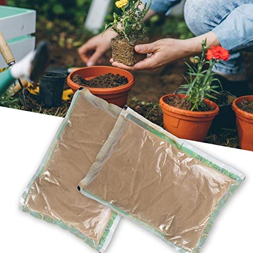 Suelo acuático para plantas de estanque, estanque de loto natural Planta de barro Cultivo de tierra para macetas para agua Lily Bowl Cultivo de semillas de plantas acuáticas Lotus, paquete de 2, 400 g