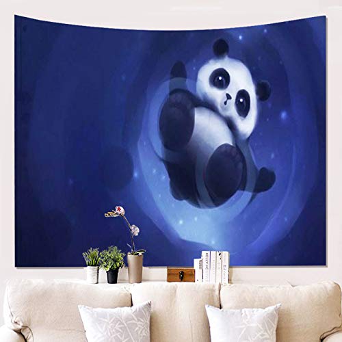 Tapiz De Microfibra De Panda Adecuado para Dormitorio, Hotel, Manta De Decoración De Pared De Villa Tapiz Multifuncional